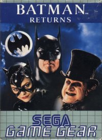 Batman Returns Sega Game Gear US box art